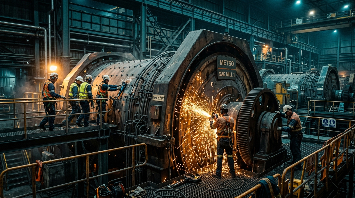 Ingeniería, Mantenimiento & Paradas de Planta Concentradora